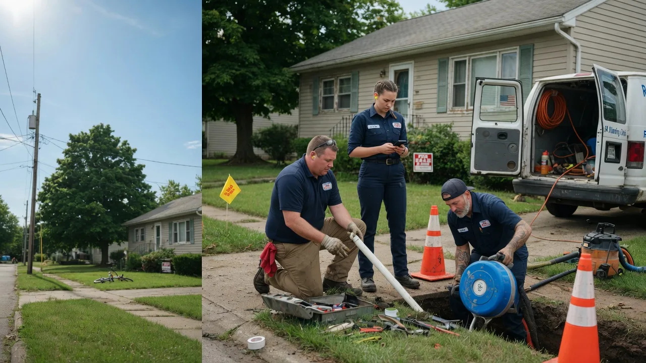 Sewer Line Repair in Wellsville, PA near me